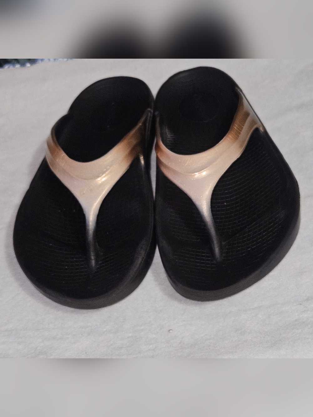 Oofos Womens Orthotic Flip Flops Size 40 9w